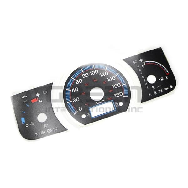 ハイエース 200系 DX専用 1型 2型 3型 ELメーターパネル トヨタ 【文字  