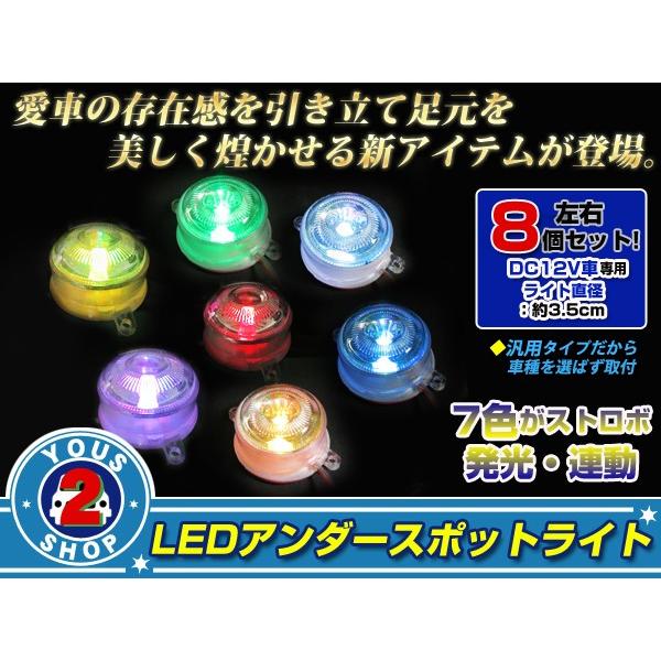 ネオンライト3つセット For Kawasaki Ninja ZX14 Zx14r ZZR1400 Multi Color RGB LED