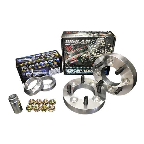 デジキャン　ワイトレ　30mm ハブリング付 送料無料 デジキャン DIGICAM N-WGN JH1/JH2 ワイド トレッド