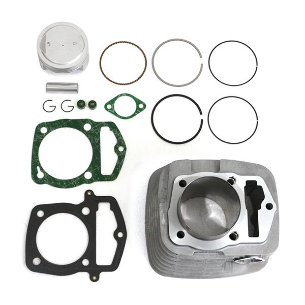 FTR223 CRF230 ボアアップキット シリンダー ピストン 67mm ボアアップキット シリンダー ピストン 67mmガスケット FTR223
