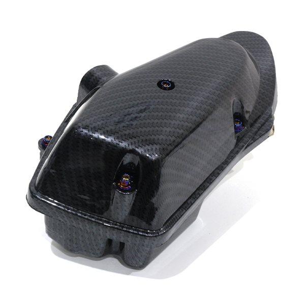 スーパーディオ AF27 AF28 カーボン調 エアクリーナーボックス