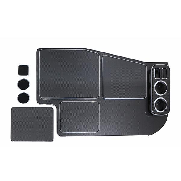 トラック フロント テーブル カーボン調 三菱ふそう スーパーグレート