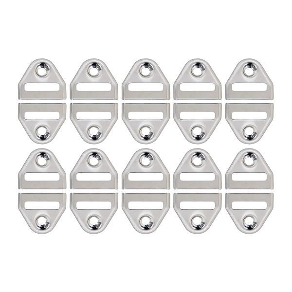 20個セット バイク シート用 ベルト 金具 鉄 Z1 Z2 Z400FX