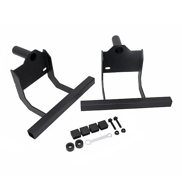 サイドステップバー 左右セット マットブラック ダイハツ ハイゼット