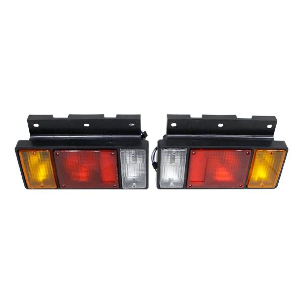 エルフ2t 三連テール エルフ2t 三連テール 2トン用3連丸型テール 左右セット 525350