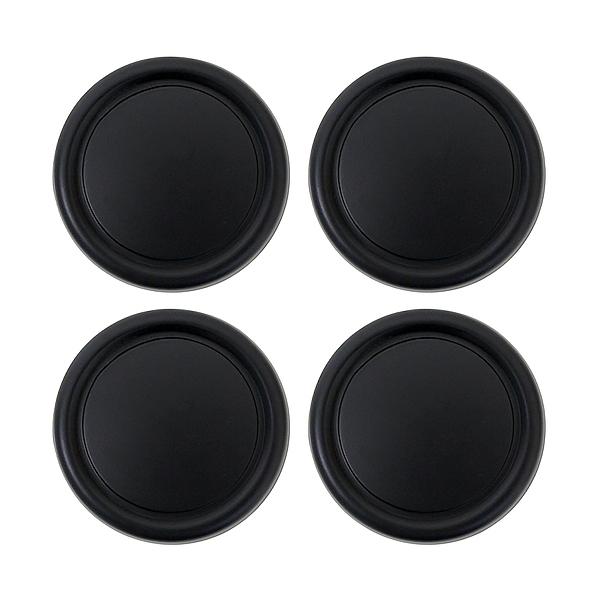 ホイール センターキャップ 黒 ブラック 4枚 79mm 73mm センターカバー