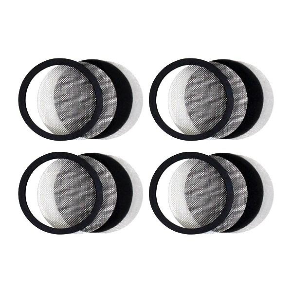 キャブ FCR メッシュ　ネット 4枚 ケイヒン FCR 純正ファンネル用 メッシュ フィルター 4気筒 ネット