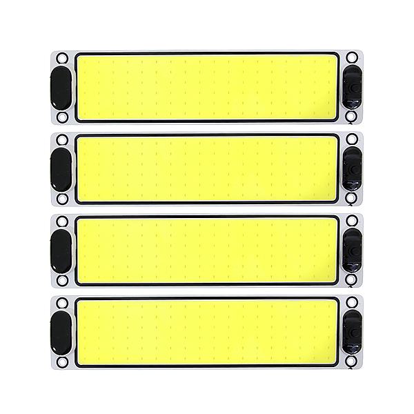 LED ルームランプ COB 108発 面発光 パネル 12V 24V ラゲッジ マーカー 作業灯 ホワイト トラック バス両面テープ取付け 4個セット