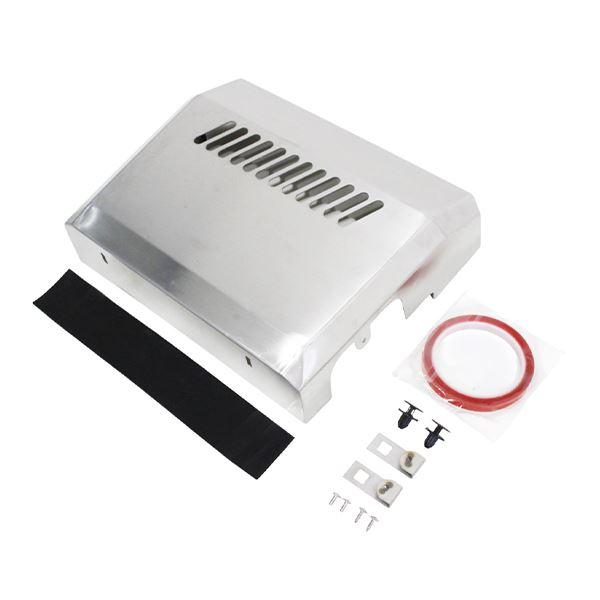 バッテリーカバー　軽トラ　ハイゼット　ステンレス バッテリーカバー ステンレス ダイハツ ハイゼットトラック S200 S210