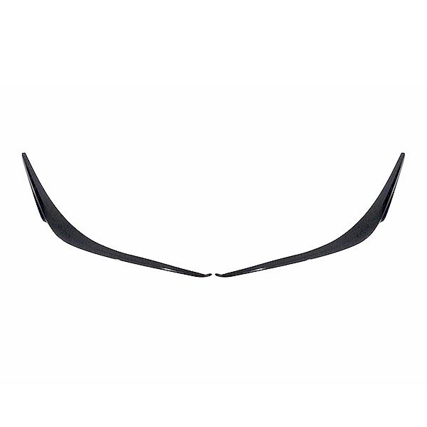 フロント アイライン ガーニッシュ 左右セット カーボンタイプ トヨタ