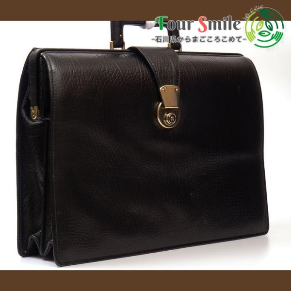 極美品】ヴィンテージ HINOMOTO 本革 日本製 レザーバッグ ビジネス