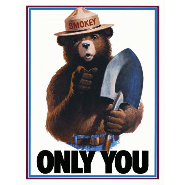 新品 アメリカ直輸入 スモーキーベア警告看板メタルサイン アメリカ雑貨2 foursometoys_cat0834