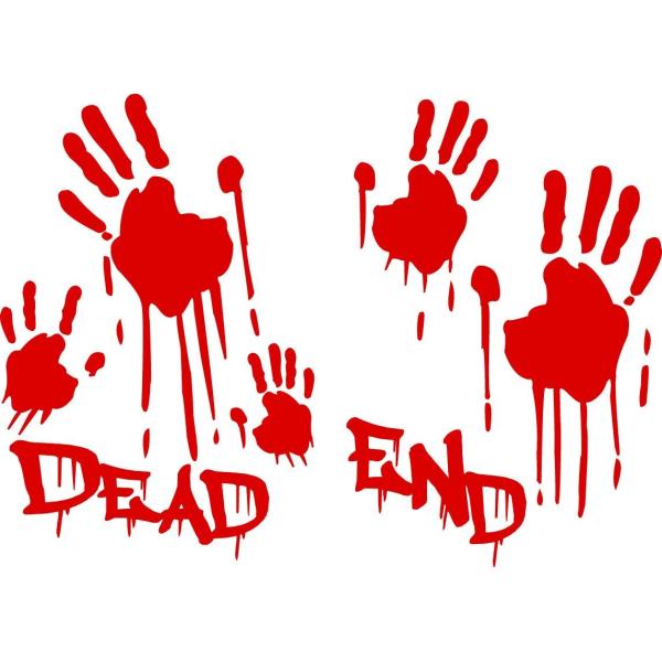 DEAD END デッド エンド 大型 ウィンドウステッカー ステッカー