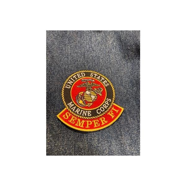 2013年 3d Marines 刺繍ワッペンとステッカー ミリタリーワッペン U.S.MARINES 海兵隊 第一連隊 ロゴ PM0567