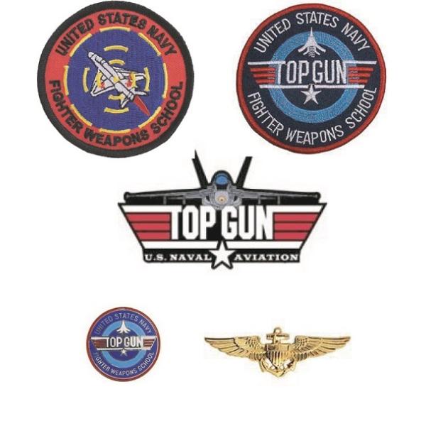 TOP GUN ワッペン ピンバッチ 5点セット トップガン マーヴェリック