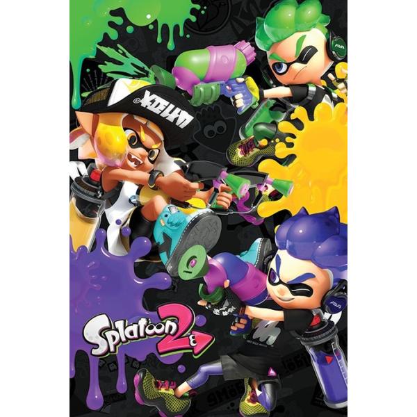 スプラトゥーン　ポスター11点セット foursometoys_posp34211