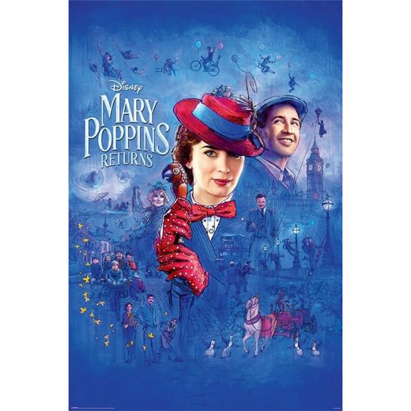 メリーポピンズ リターン 映画 エミリー ブラント ポスター