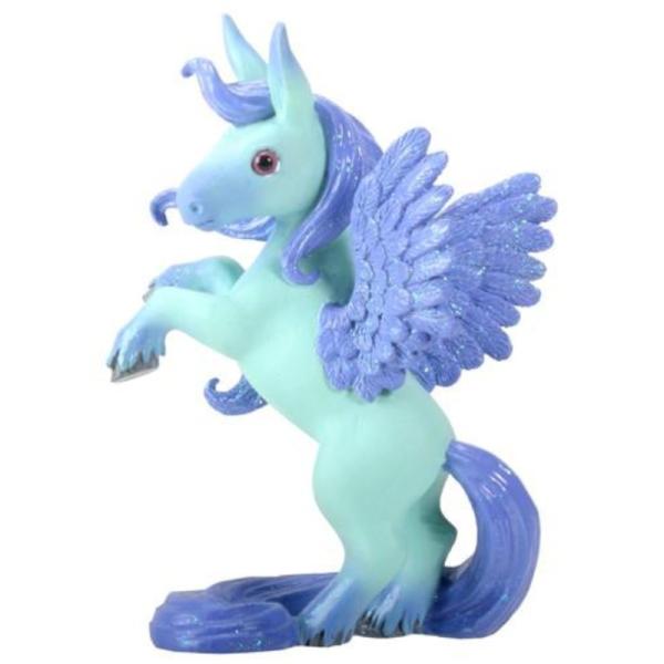 ユニコーン　アリエスサイズ：8.3cmX5.7cmX12cm※素材：コールドキャストレジン樹脂※ハンドペイント樹脂塗装加工※底面滑り止め加工あり。自分用としてはもちろん、お誕生日やクリスマスのプレゼント、このサイズ店舗の装飾にいかがでしょう...