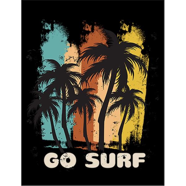 美品！夕焼けの海とヤシの木カップル シルエットフレーム⭐︎迫力の98cm×68cm グルメ情報も！福岡屈指の映えスポット「ヤシの木ブランコ」