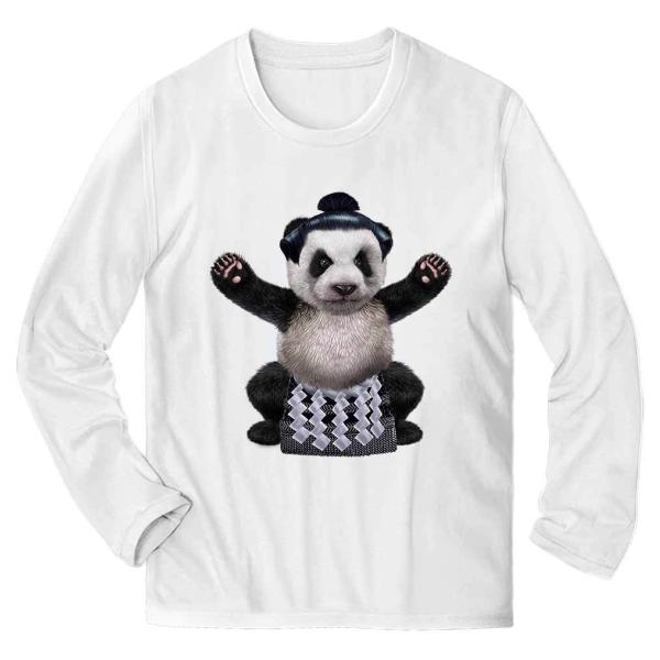 はんな様 リクエスト 2点 まとめ商品　プロレス　パンダ　ペンギン　長袖Tシャツ 楽天市場】おバカTシャツ おもしろ顔の「デカ顔T」（悪パンダ