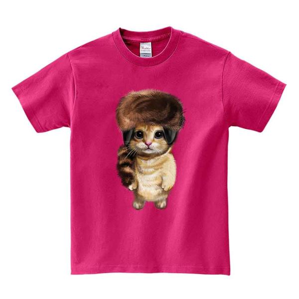 帽子をかぶったネコ】メンズ 半袖 Tシャツ : FOX REPUBLIC 帽子をかぶったネコ】メンズ 半袖 Tシャツ : FOX REPUBLIC
