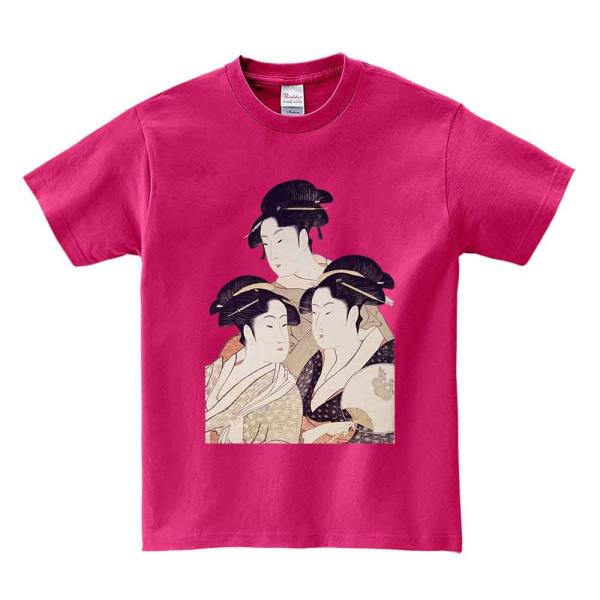 浮世絵・江戸時代・芸者】メンズ 半袖 Tシャツ : FOX REPUBLIC - 通販