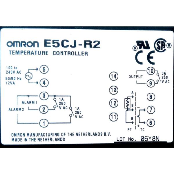 新品 OMRON オムロン E5CJ-R2 保証