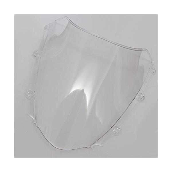 YUANYE ホンダCBR1000RR CBR 1000RR 2004-2007のためのABS風防ガラスのための二重泡のオートバイの風防ガラスの風向板  (トランスペアレント) :a-B08FD7ZND5-20230101:fr-online 通販 