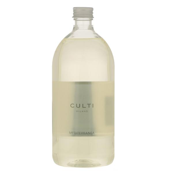 クルティ ディフューザー リフィル メディテラネア 1000ml ルームフレグランス 詰め替え用 リードディフューザー用 ウッディ ビターオレンジ レモン 地中海 イ…