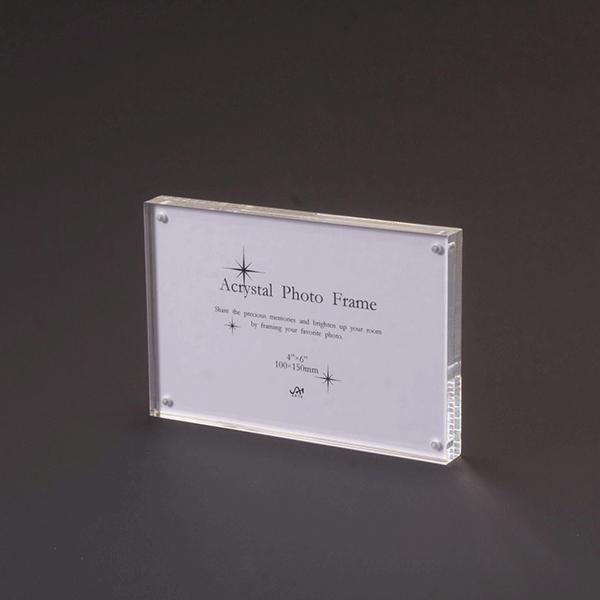 アクリスタルフォトフレーム Apf 02 マグネット式 クリア はがき 既製サイズ Apf 02 ポスターフレーム専門店ヤフー店 通販 Yahoo ショッピング