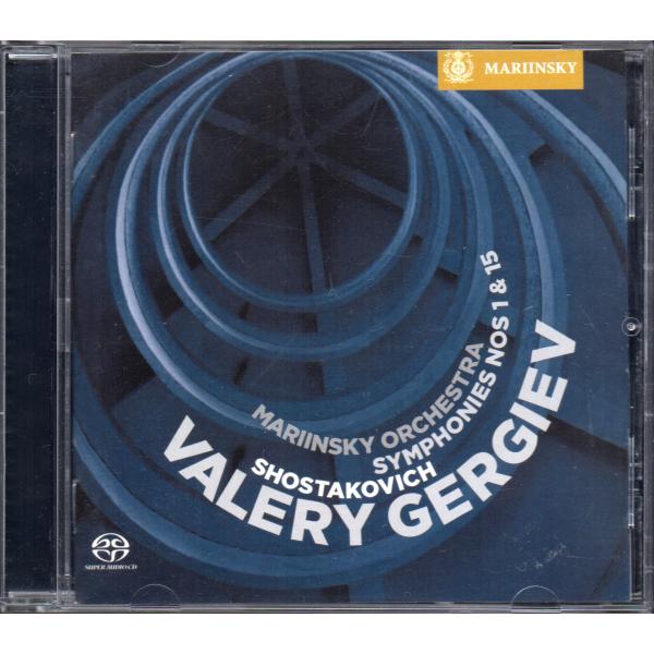 SACD-HYBR} ショスタコーヴィチ：交響曲第1，15番 ゲルギエフ＝マリ