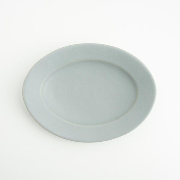 Awabi ware オーバル皿M 青マット : FRANK暮らしの道具 - 通販 - Yahoo