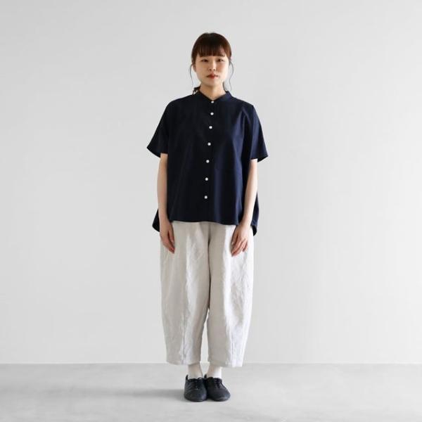 HUIS ハウス バンブーリネンバルーンパンツ（グレージュ）ユニセックス