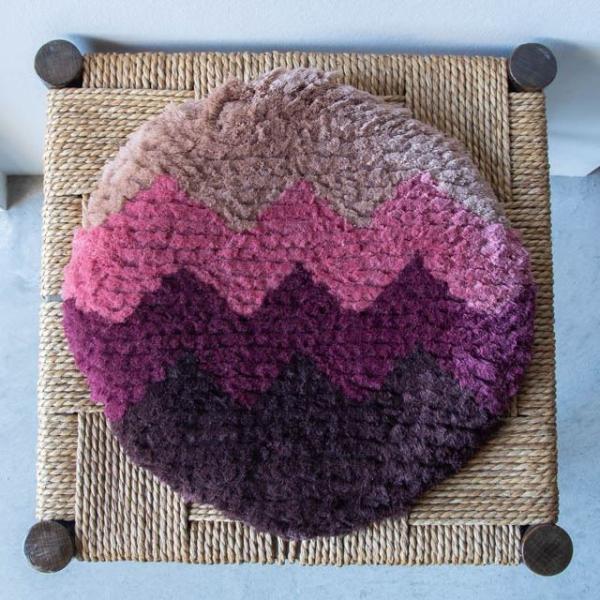 倉敷ノッティング　椅子敷き　丸　民藝 ノッティング 椅子敷き 丸型が入荷しました | FRANK暮らしの道具