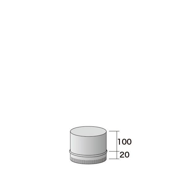 薪ストーブ用煙突 φ150直煙筒 口元用100mm : 薪ストーブ専門店