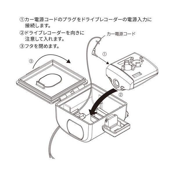 ドライブレコーダー用 防水ケース Nx 01wp Nx Dr01対応 Buyee Buyee 日本の通販商品 オークションの代理入札 代理購入