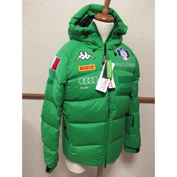 カッパ Kappa スキー スノーボード ダウンジャケット FISI イタリア