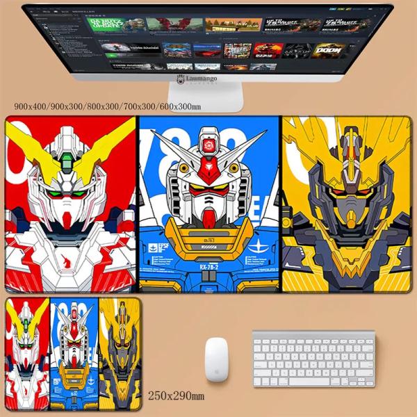 ガンダム大型cs goマウスパッド デスクトップ pcゲーム用アクセサリー