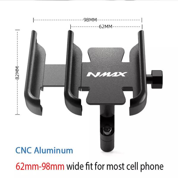 ヤマハNMAX155 NMAX125 N-MAX nmax 125 155 2015-2020 2019 2018 2017バイクハンドルスマホ ホル
