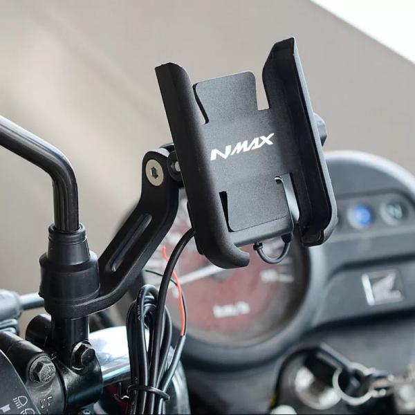 ヤマハNMAX155 NMAX125 N-MAX nmax 125 155 2015-2020 2019 2018 2017バイクハンドルスマホ ホル