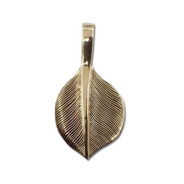 ブリッジ / Bridge K18イエローゴールド ハートフェザーレフトサイド