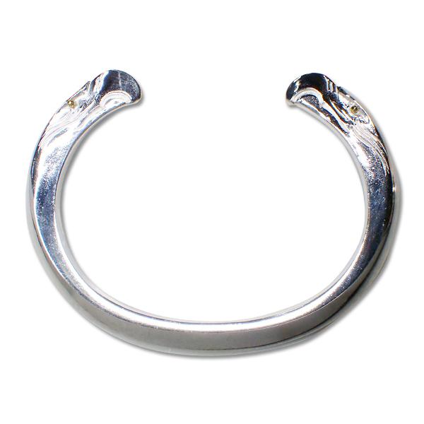 鷲見 太郎 /Taro Washimi イーグル バングル /K24ゴールドビーズ1.8mm