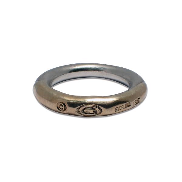 ガボラトリー ガボール 10K ゴールド ホース リングJP18号 ガボラトリー ガボール 10K ゴールド ホース リングJP18号