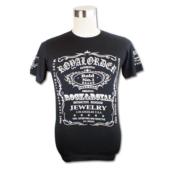 ROYAL ORDER ロイヤルオーダー ジャック ダニエル Tシャツ ROYAL ORDER ロイヤルオーダー ジャック ダニエル Tシャツ