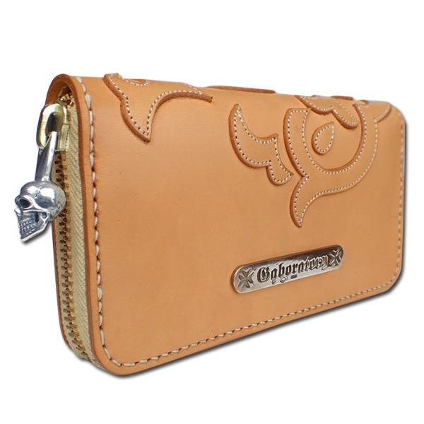 Gaboratory カスタム Round Zip Wallet ガボール Gaboratory ガボラトリー/ガボール (GABORATORY)アトリエマーク
