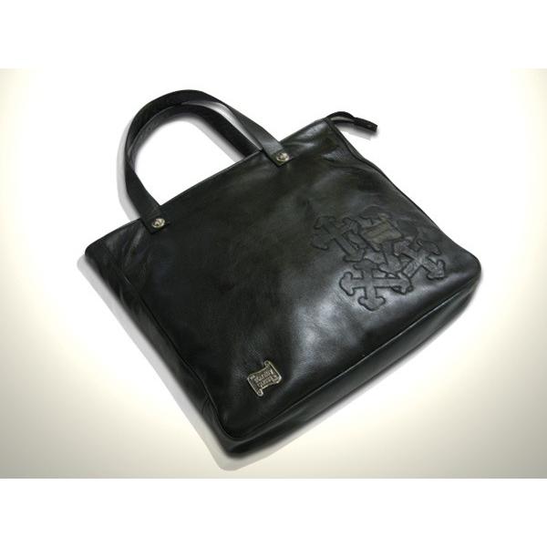 Stanley Guess スタンリーゲス レザー ミディアム ジッパー トート 