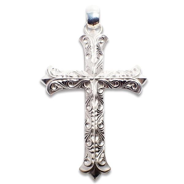 bridge ブリッジ　高肉唐草　クロス　ペンダント ブリッジ / Bridge 高肉唐草クロス ペンダント(受注生産商品) : Freaks