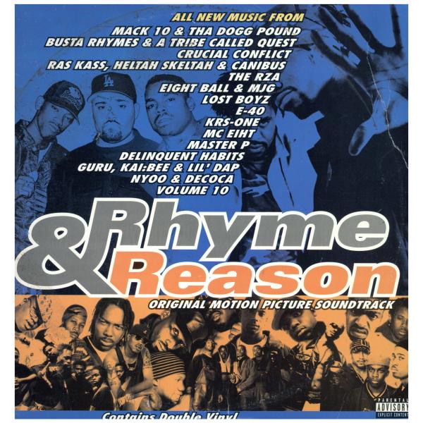 【レコード】ORIGINAL SOUNDTRACK - RHYME &amp; REASON 2xLP US 1997年リリース