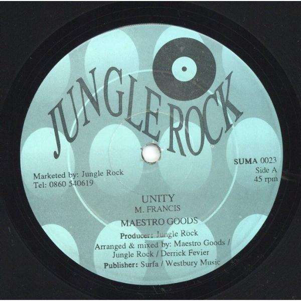 【レコード】Maestro Goods / Bounty Killer - Unity / Roots Reality And Culture (UK) 12" UK