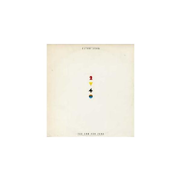 【レコード】ELTON JOHN - TOO LOW FOR ZERO LP US 1983年リリース